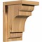 Ekena Millwork New Brighton Smooth Corbel w/Backplate, Western Red Cedar, 7 1/2"W x 8"D x 12"H COR08X08X12NEB01SWR - alternate 1